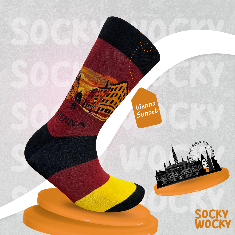Vienna Sunset Socks City Evening Series