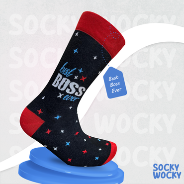 Best Boss Ever Socks Workplace Gift Edition
