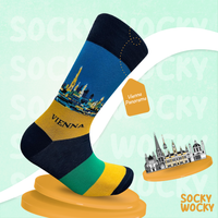 Vienna Panorama Socks City Skyline Edition