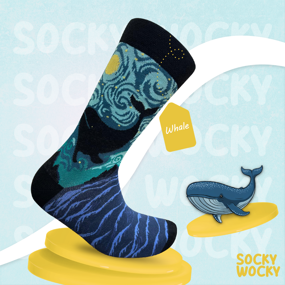 Whale Socks Ocean Giant Series