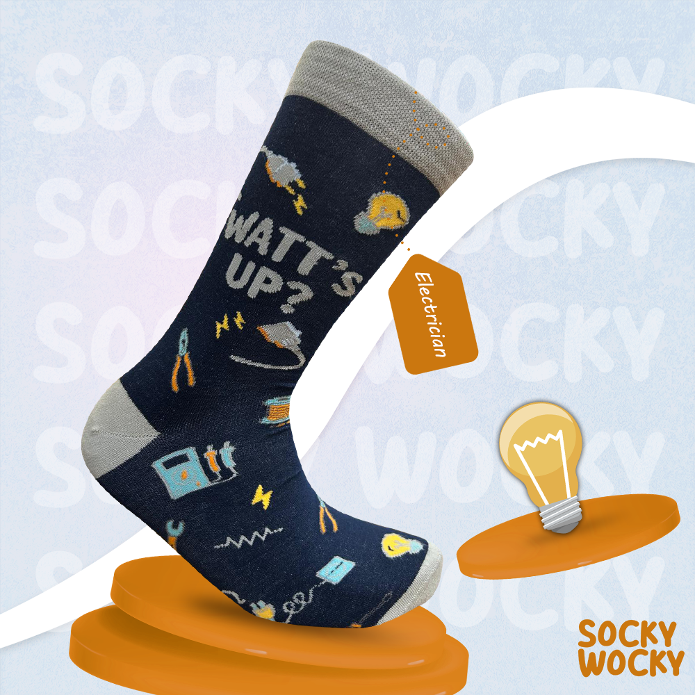 Electrician Socks Trade Profession Series