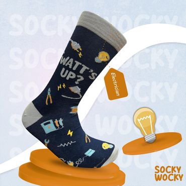 Electrician Socks Trade Profession Series