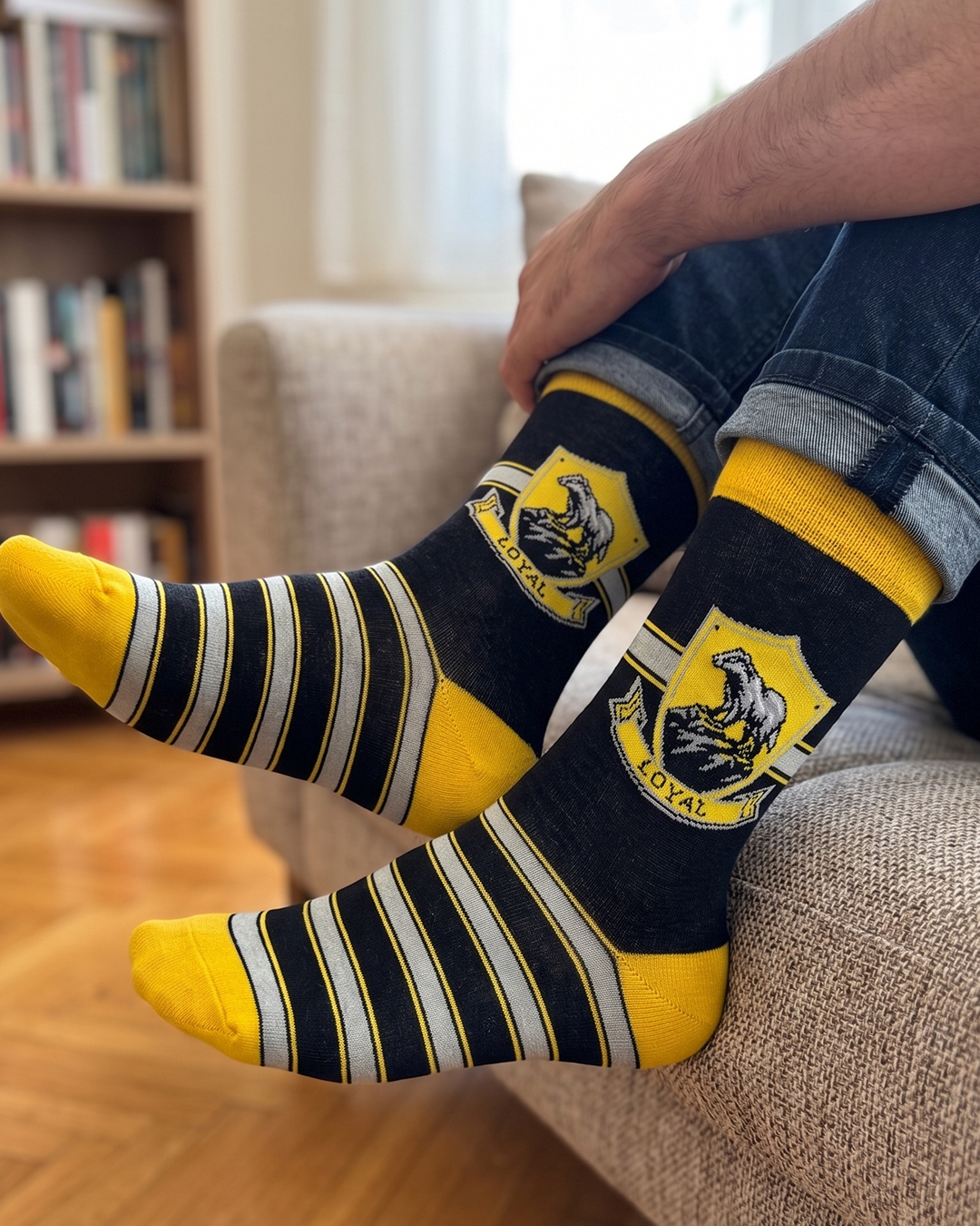 Loyal House Badger Crest Socks