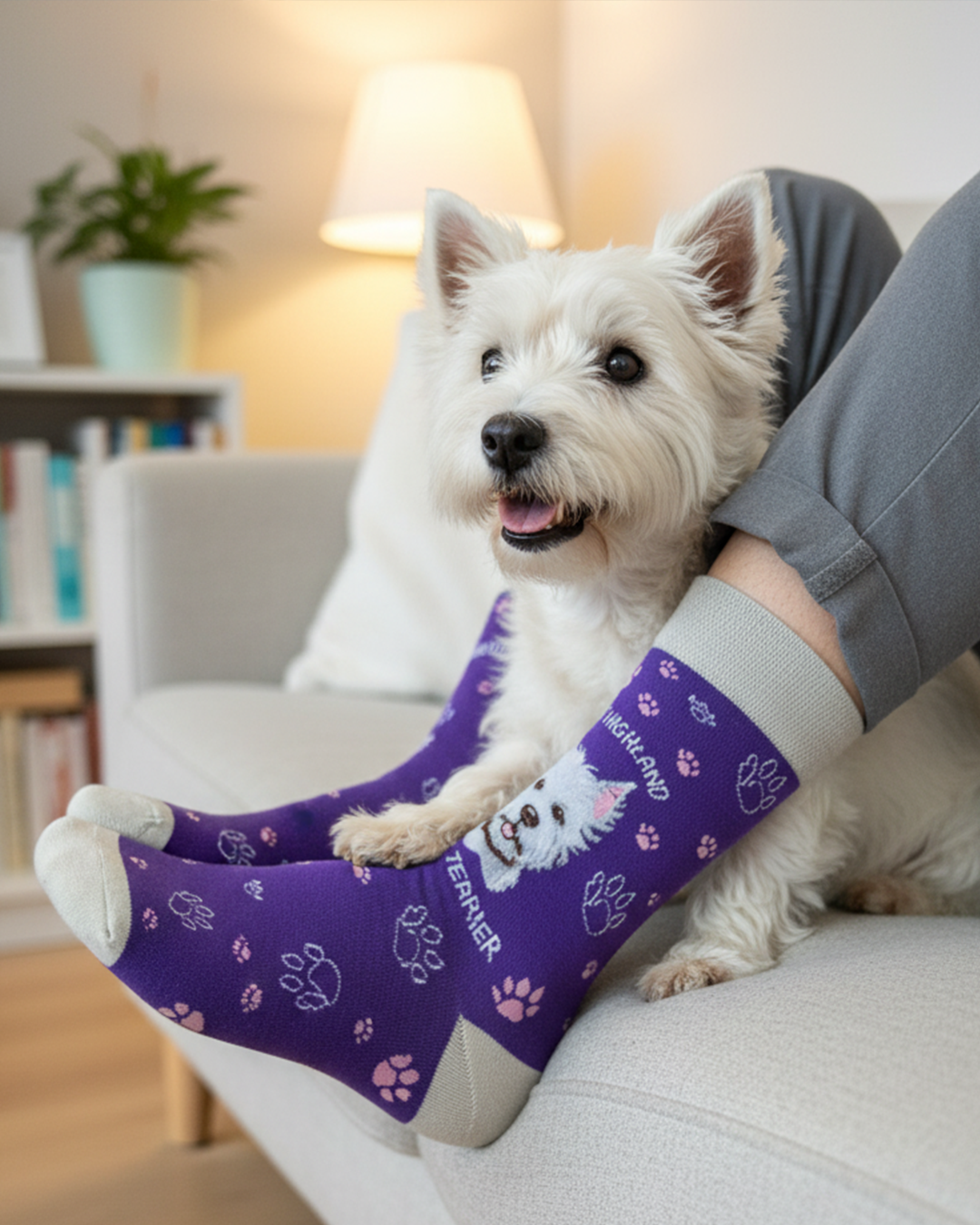 West Highland Terrier Socks Dog Breed Edition