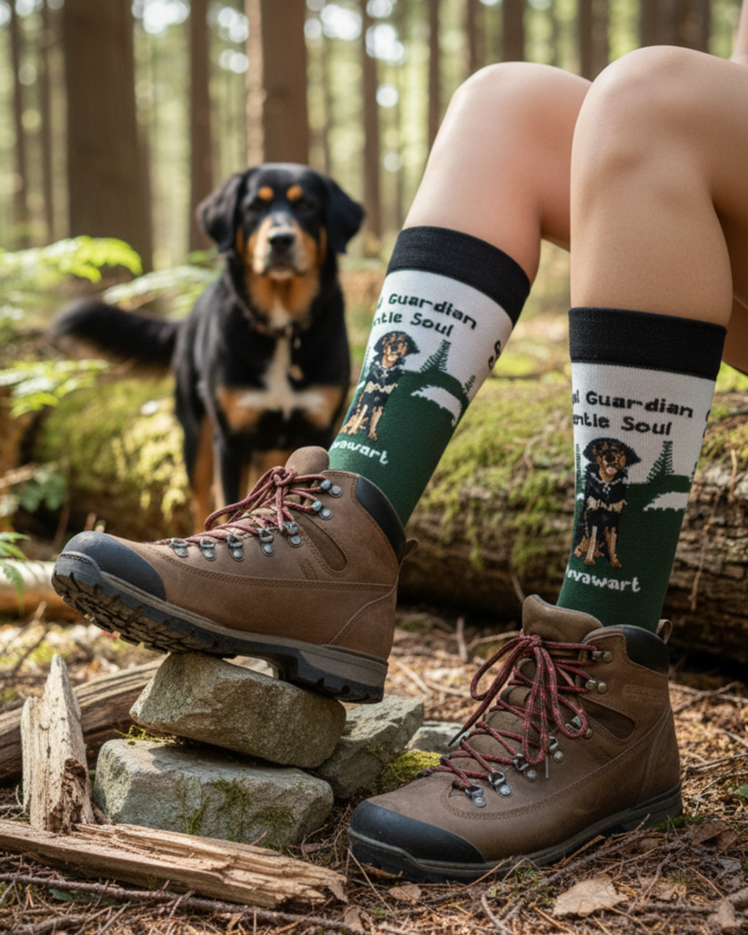 Hovawart Socks Guard Dog Breed Edition