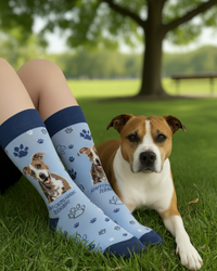 Staffordshire Terrier Socks Strong Dog Edition