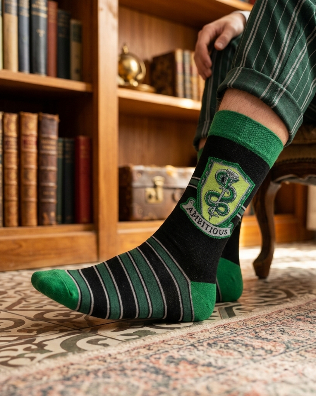 Ambitious House Serpent Crest Socks