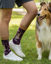 Collie Socks Herding Dog Edition