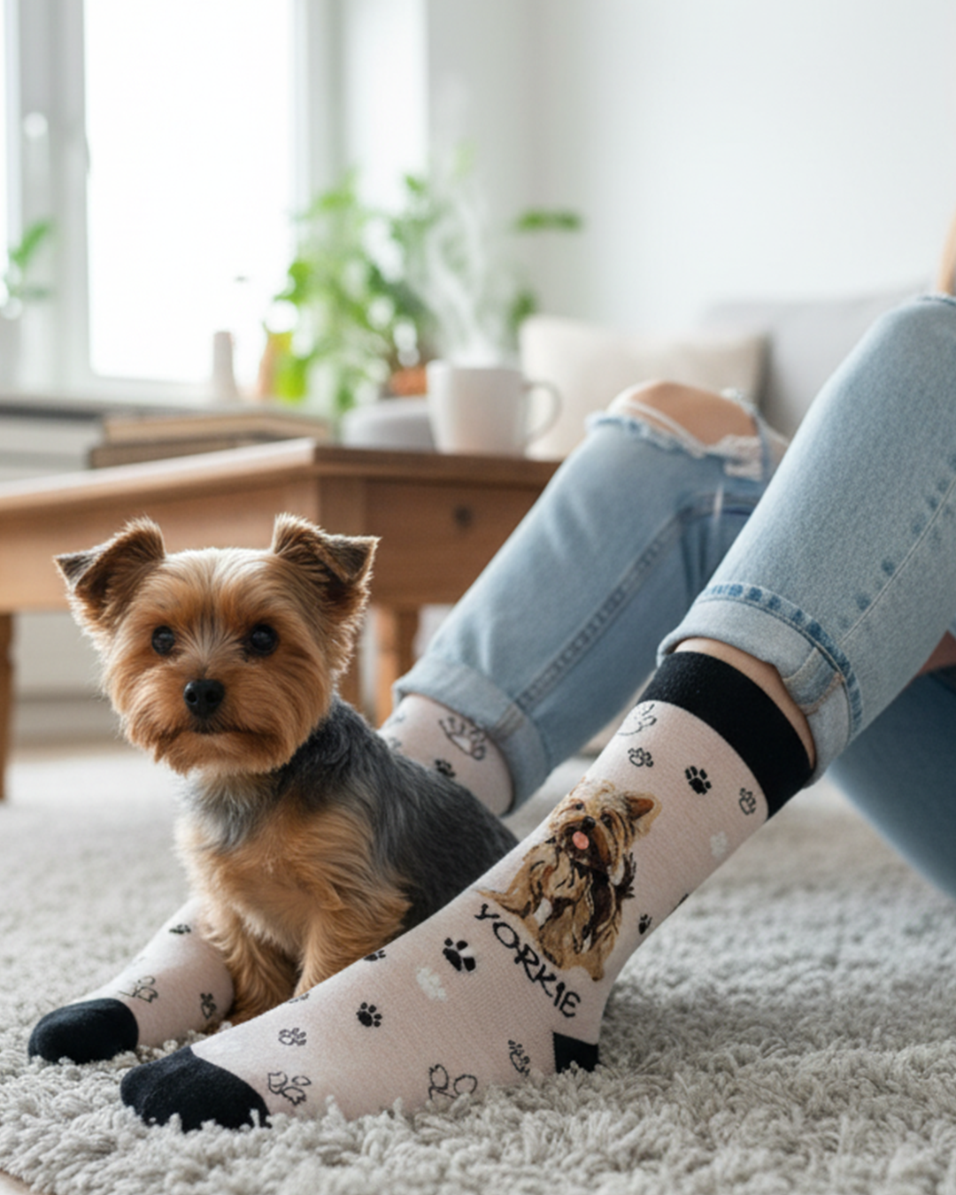 Yorkie Socks Small Dog Breed Series