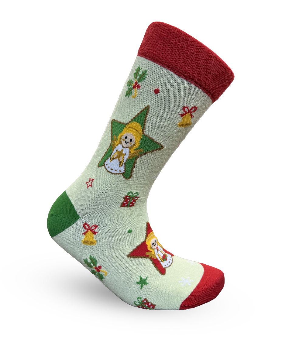 Christkind & Christmas Angel Festive Socks