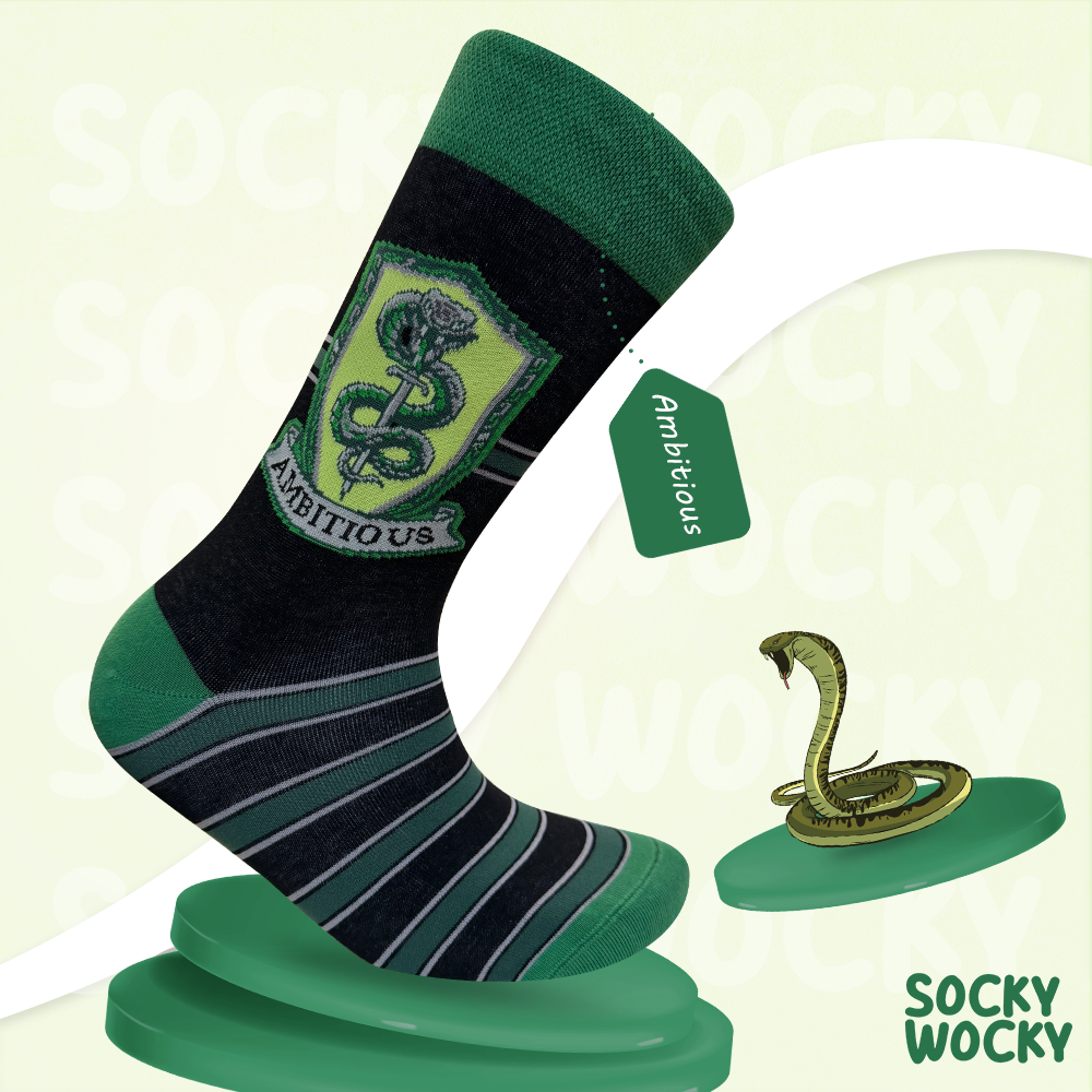 Ambitious House Serpent Crest Socks