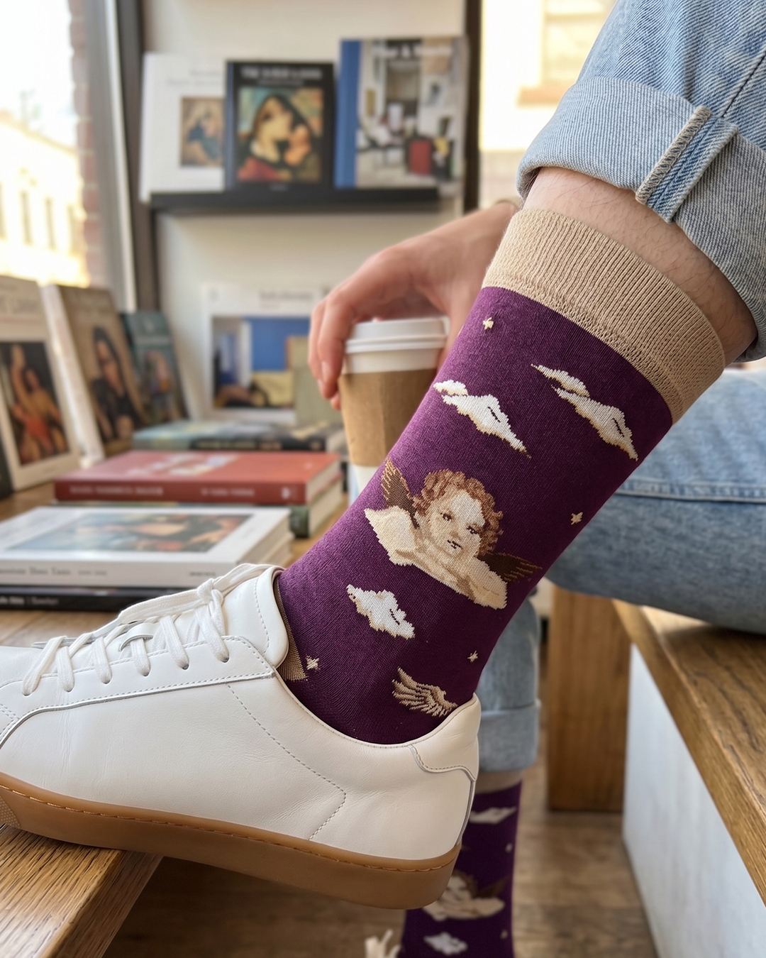 Angel Socks Cute Style