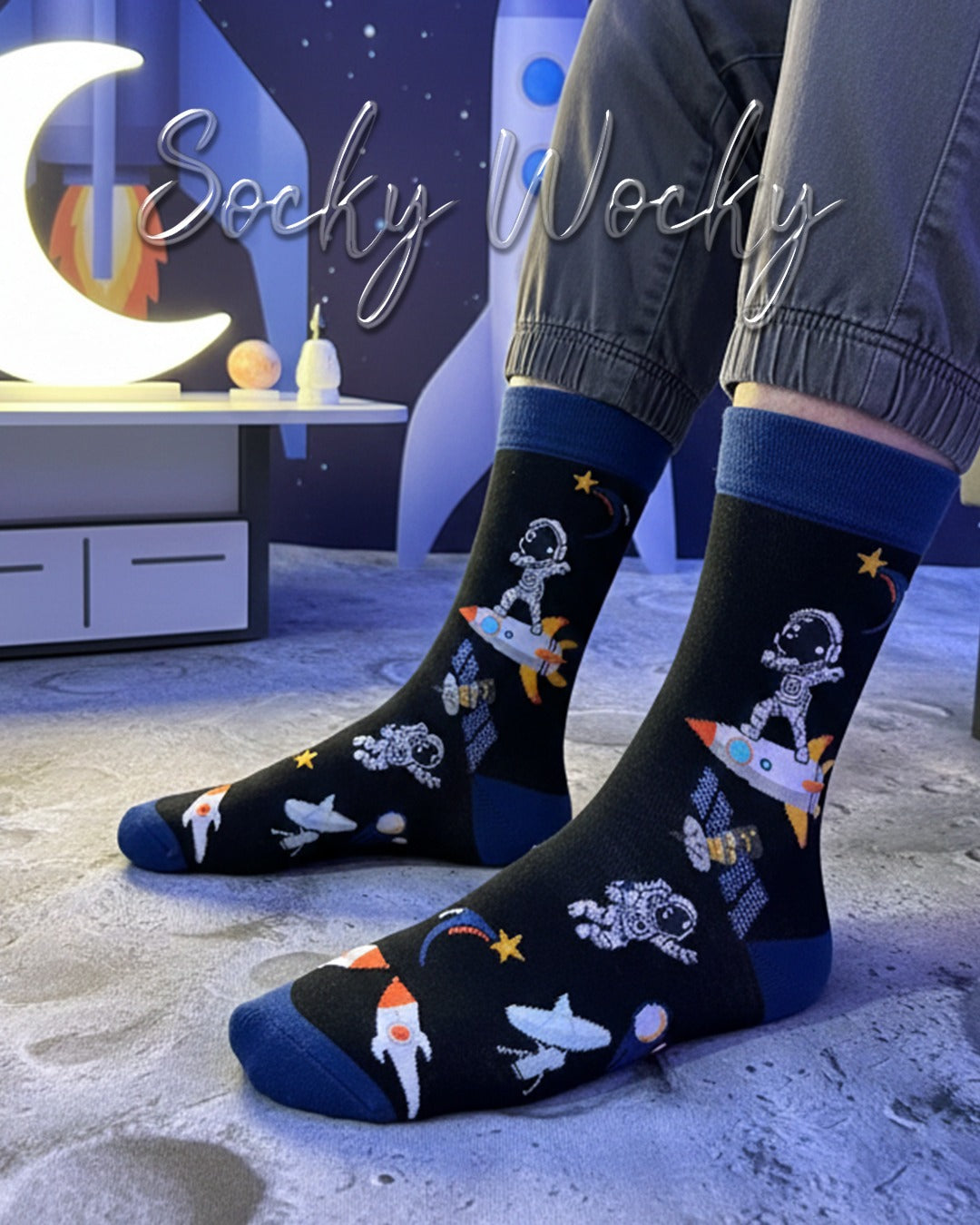 Astronaut Socks Space Explorer Series
