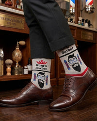 Barber Socks Grooming Profession Series
