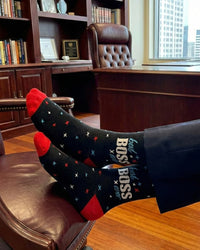 Best Boss Ever Socks Workplace Gift Edition