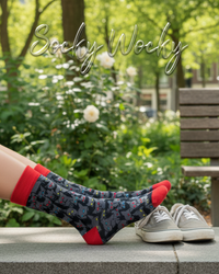 Black Cats Socks Mystery Animal Series