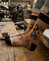 Born to Ride Socks Motorbike Lifestyle Series