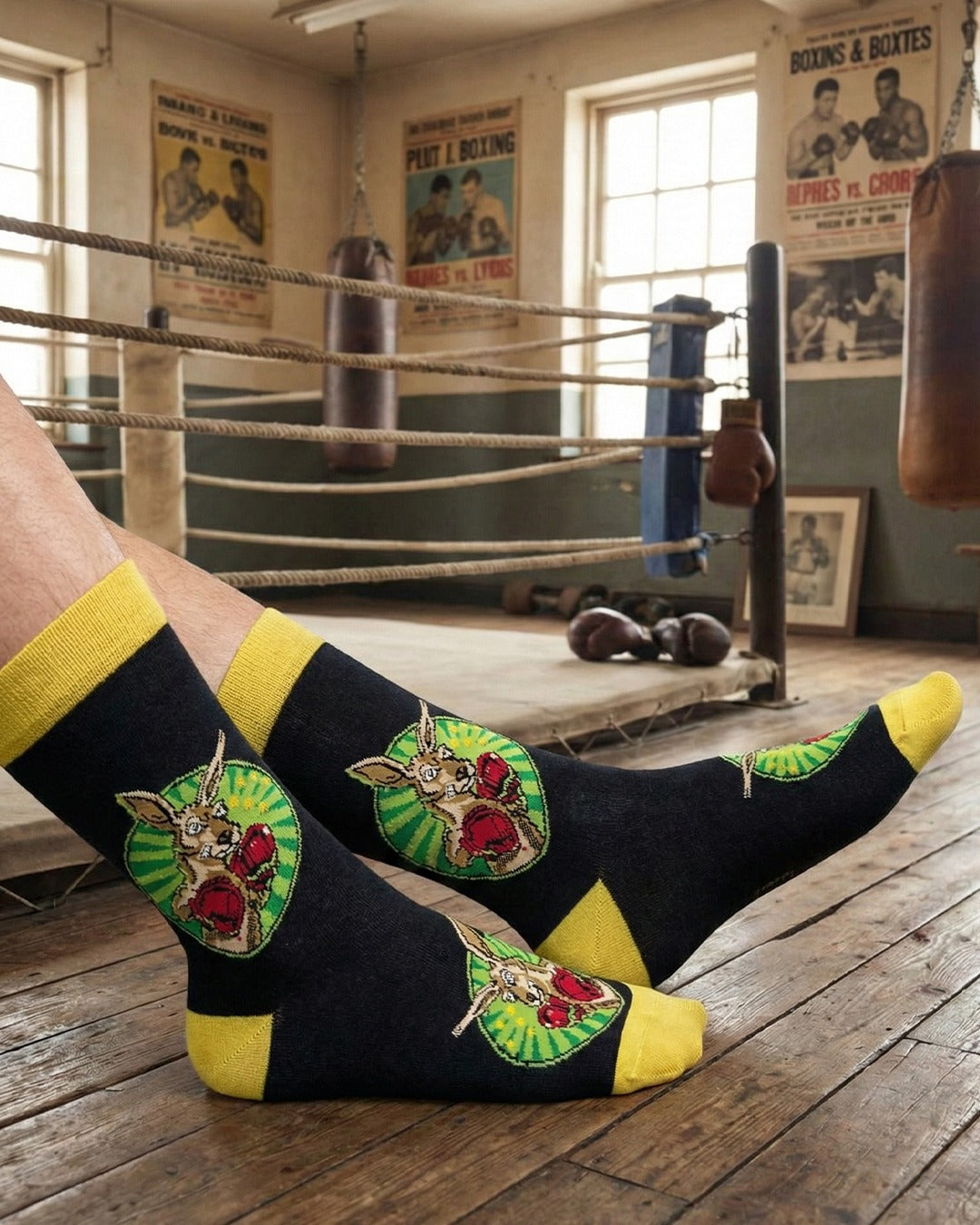 Boxer Kangaroo Socks Animal Mix Edition