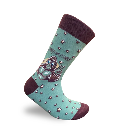 Charisma est là Chaussettes Édition Déclaration Audacieuse