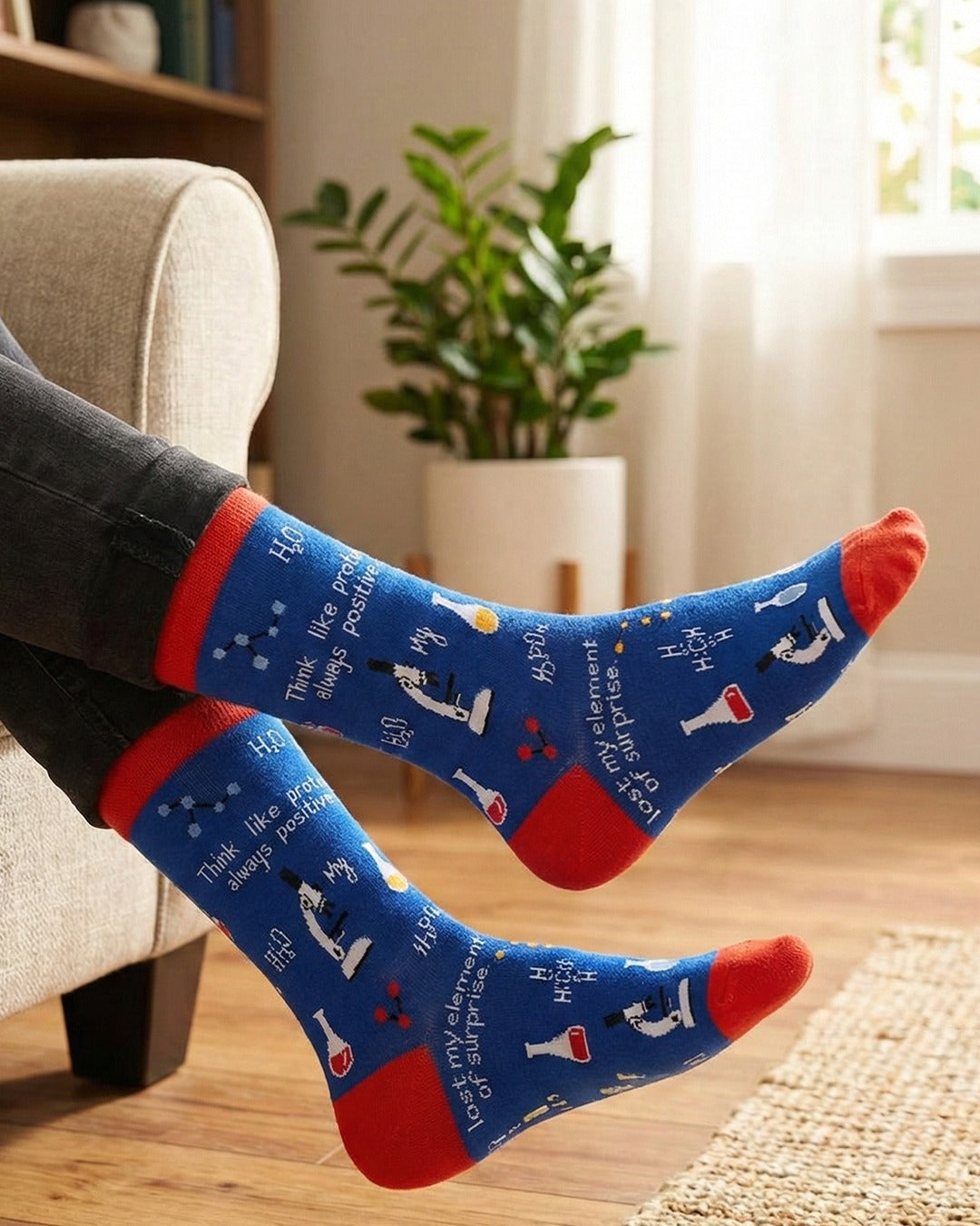 Chemistry Socks Science Lab Theme