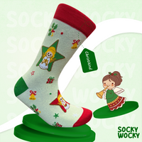 Christkind & Christmas Angel Festive Socks
