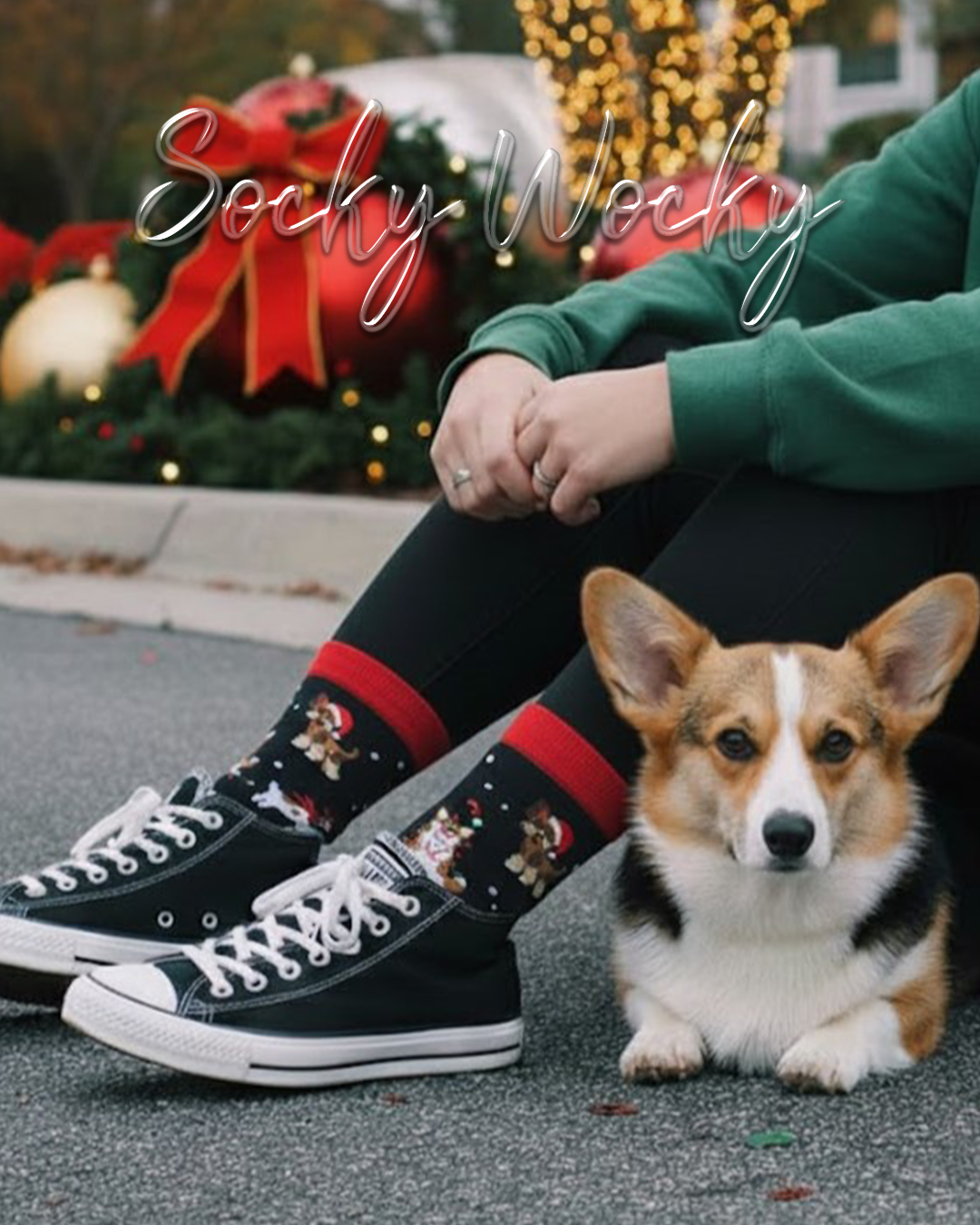 Calze Christmas Dogs 2 Serie Cani Festivi