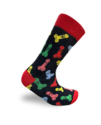 Colourful Emojis Socks Fun Cotton