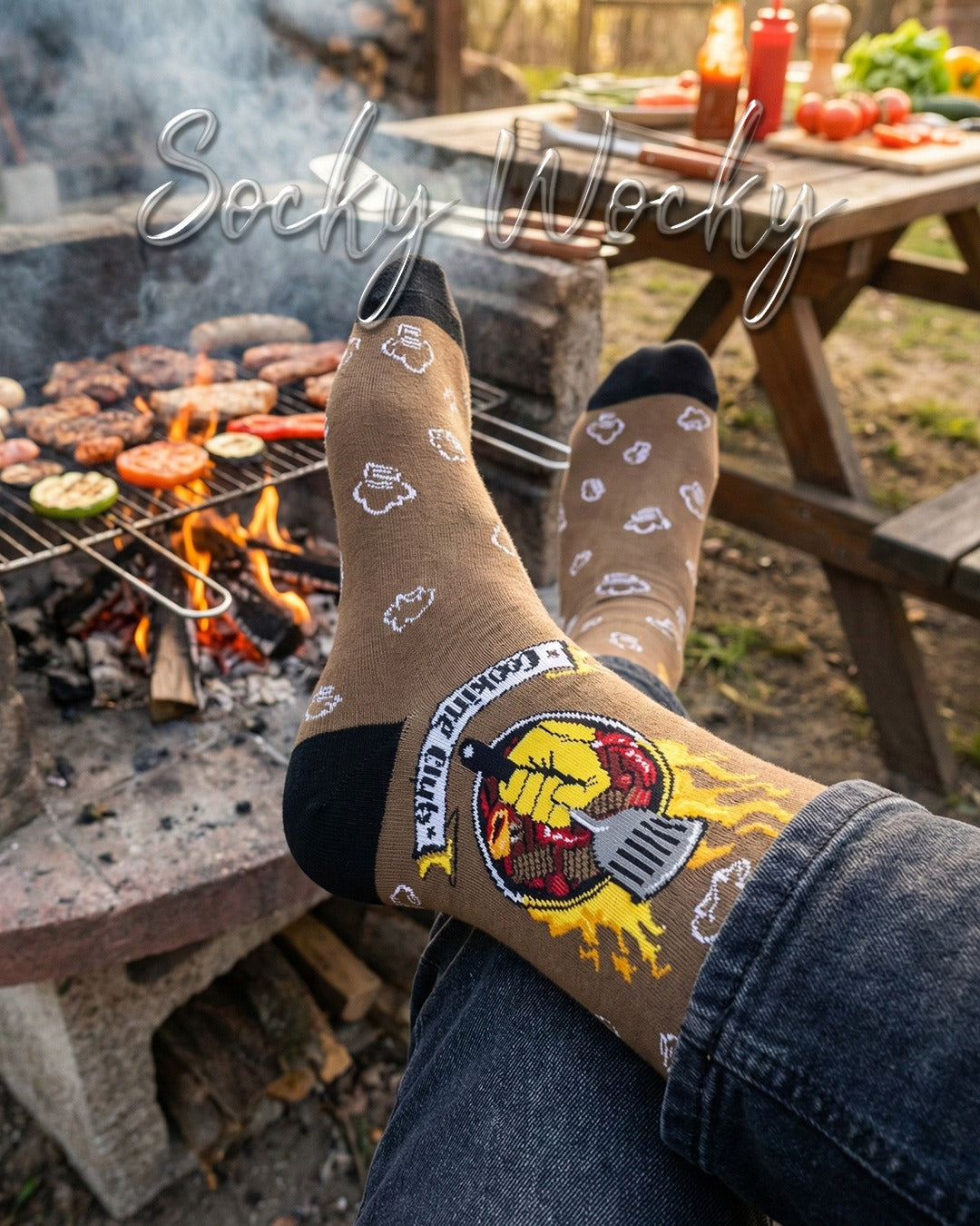 Socken vom Kochclub – Küchen-Lifestyle-Edition
