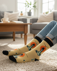 Cool Cactus Socks Desert Humor Edition