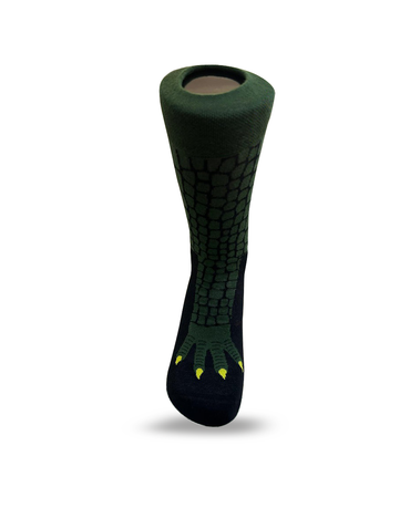 Chaussettes Pattes de Crocodile Style Safari Sauvage