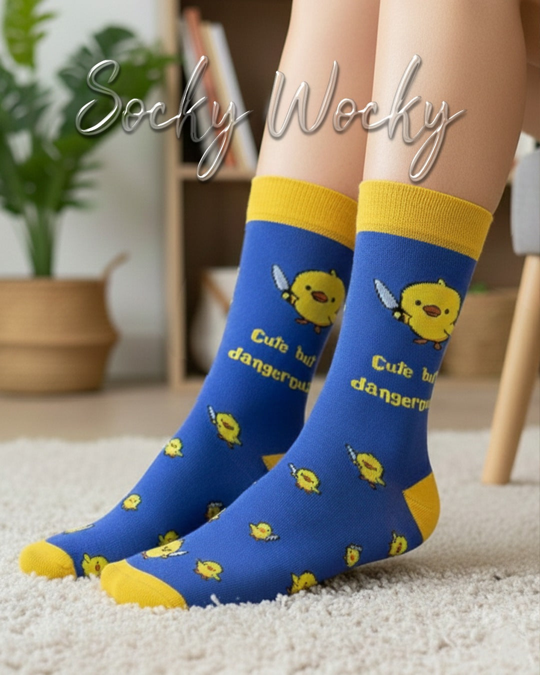 Cute But Dangerous Socks Don’t Underestimate the Chick Series