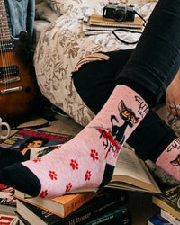 Chaussettes Mignonnes Mais Psychopathes Édition Double Personnalité