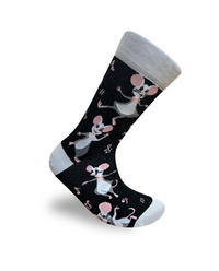 Dancing Mouse Socks Cute Animal Edition