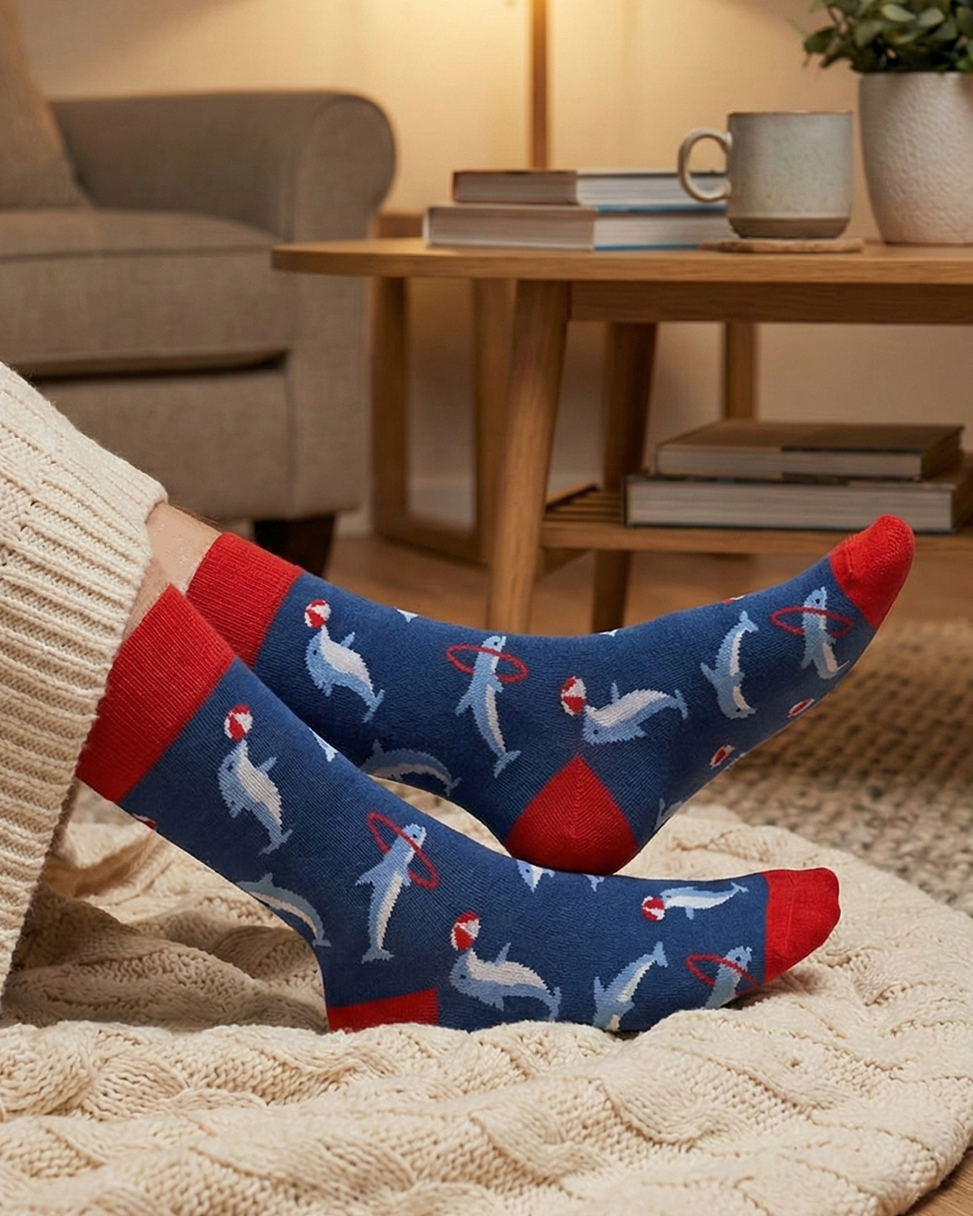 Dolphin Socks Ocean Animal Edition