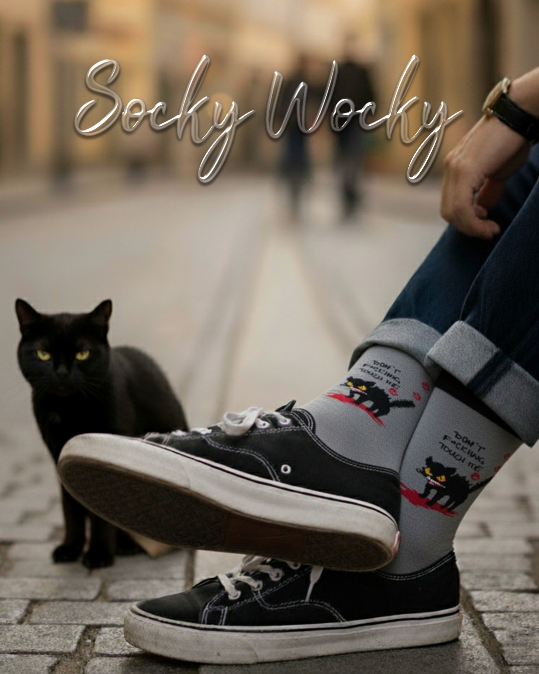 Don’t F*cking Touch Me Socken Attitude-Serie