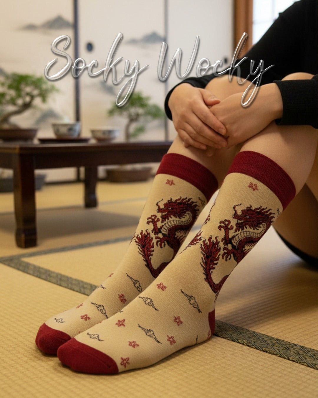Dragon Socks Fantasy Creature Edition