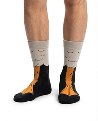 Calzini Gambette di Anatra Stampa Animali da Fattoria