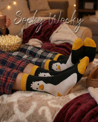 Duck Portre Socks Animal Portrait Series