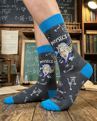 Chaussettes Einstein Hommage à la science géniale de la physique