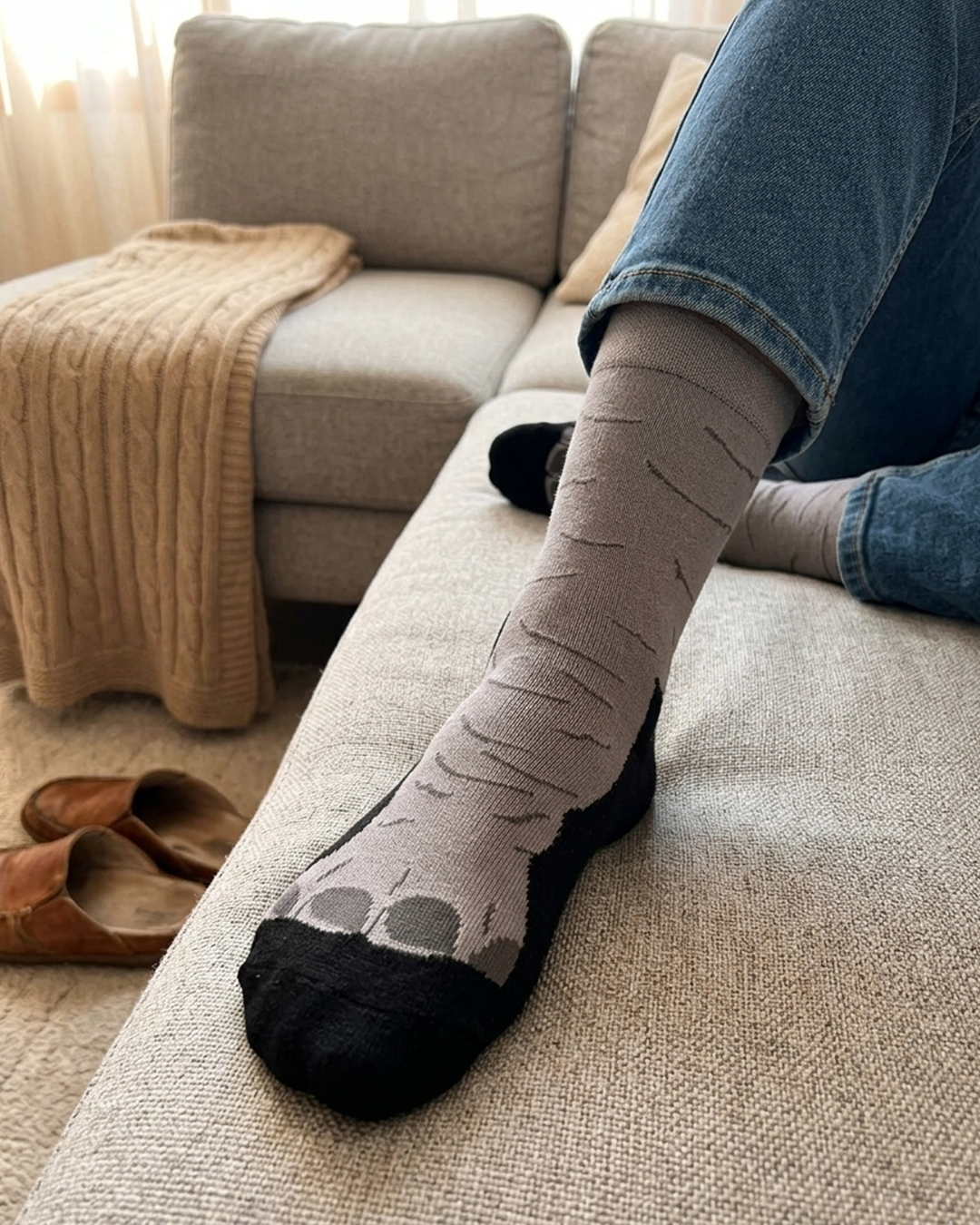 Elephant Leg Socks Safari Animal Style