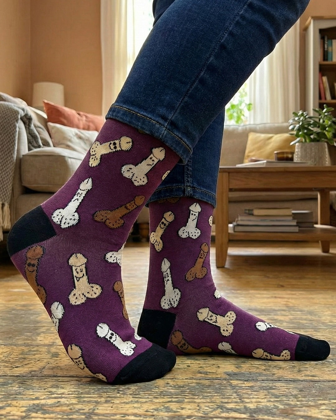 Emojis Socks Colourful Funny Pattern