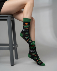 Extinct But Still Cool Socks Dinosaur Theme