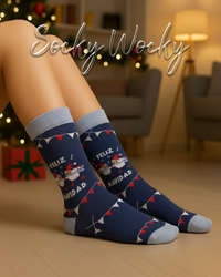 Calze Feliz Navidad Edizione Festiva di Natale