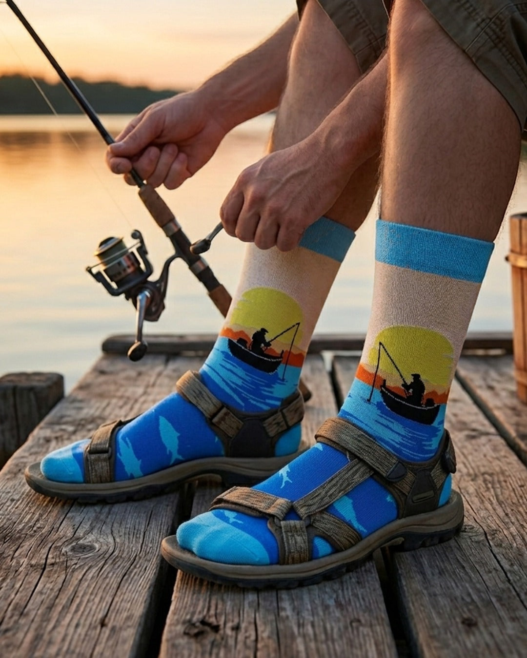 Fisherman Socks Fishing Lifestyle Edition