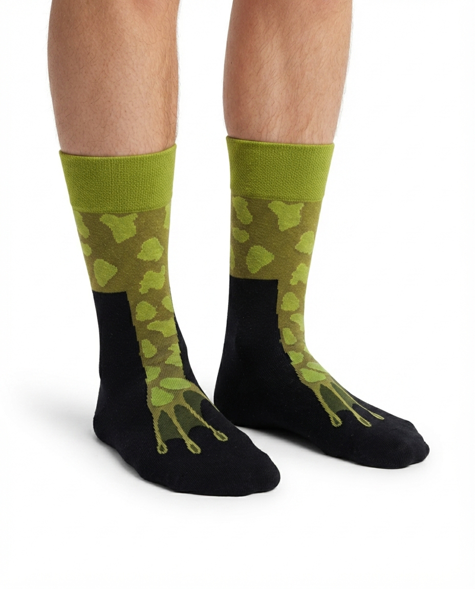 Frog Leg Socks Animal Nature Theme