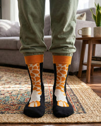 Giraffe Leg Socks Safari Inspired Design