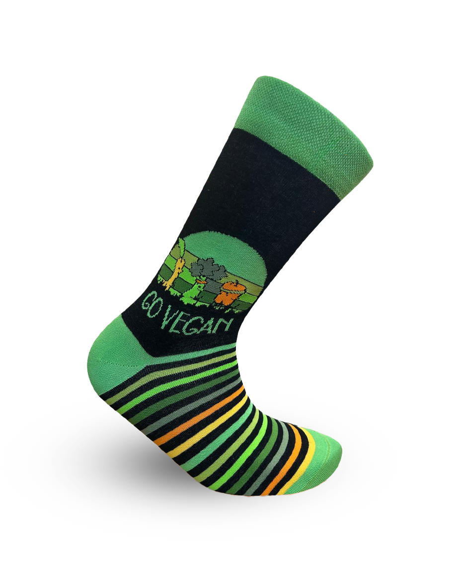 Go Vegan Socks Plant Lifestyle Series