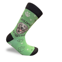 Golden Retriever Socks Family Dog Series