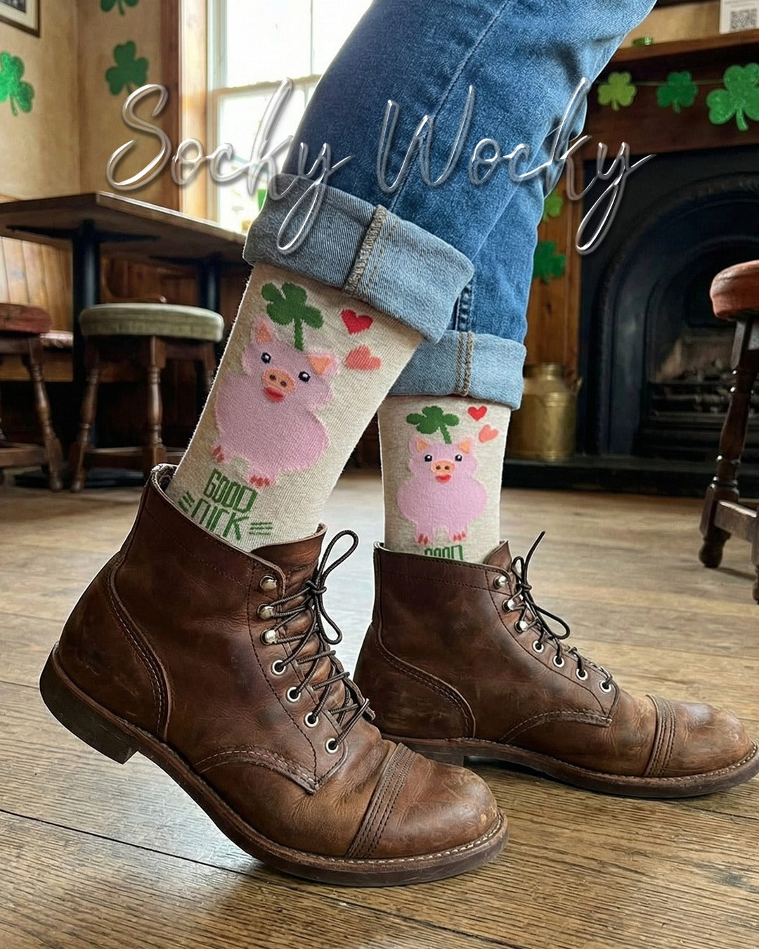 Good Luck Socks Fortune Symbol Edition
