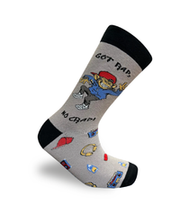 Got Rap No Crap Socks Street Music Edition